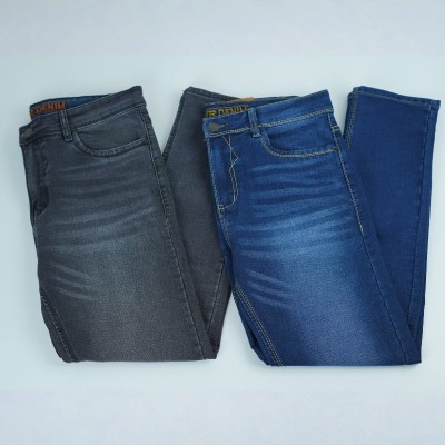 Mr. Denim - ২ পিস জিন্স কম্বো প্যাক! ✨ ( Black Ash & blue )
